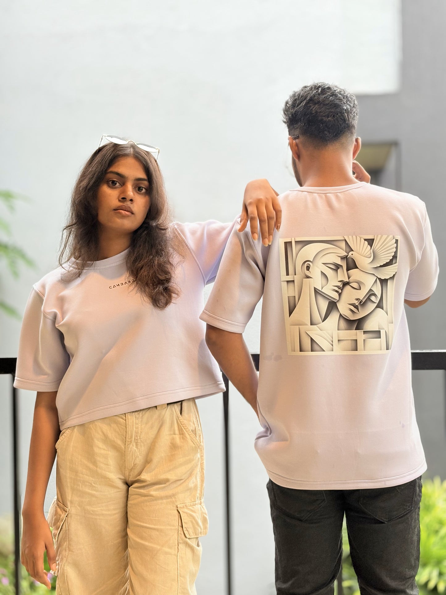 Cambaro Dreamscape Unisex Oversized Tee