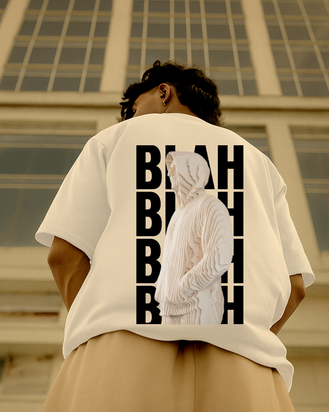 Cambaro Classic Glitch Alterverse Unisex Oversized Tee